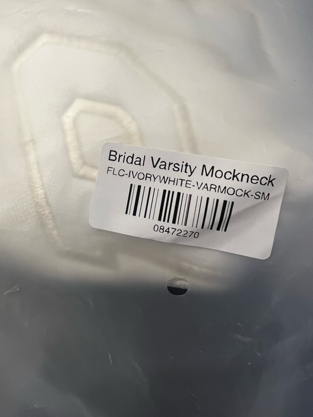 Bridal Pearl Mockneck Sweater - Picture 5 of 6